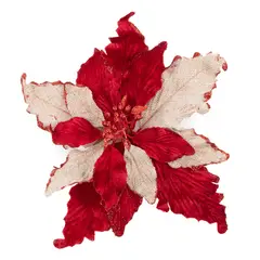 MICA - Flor Rojo Beige 27 Cm