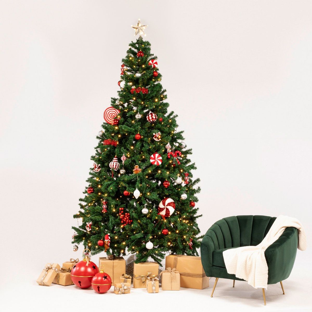 MICA - Árbol Navidad Pino 1860 Ramas 300 Cm Mica