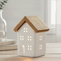 MICA - Casa Madera 9X12.5 Cm