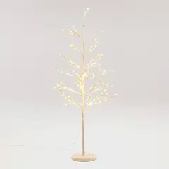 MICA - Pino Blanco Luz Led 120 Cm