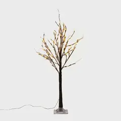 MICA - Pino Café Luz Led 120 cm
