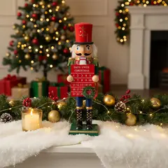 MICA - Cascanuez Calendario Adviento 35 Cm Adorno Navidad