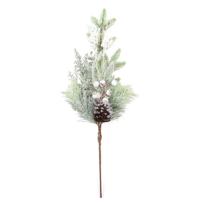 MICA - Muerdago Baya Blanco 55 Cm Mica
