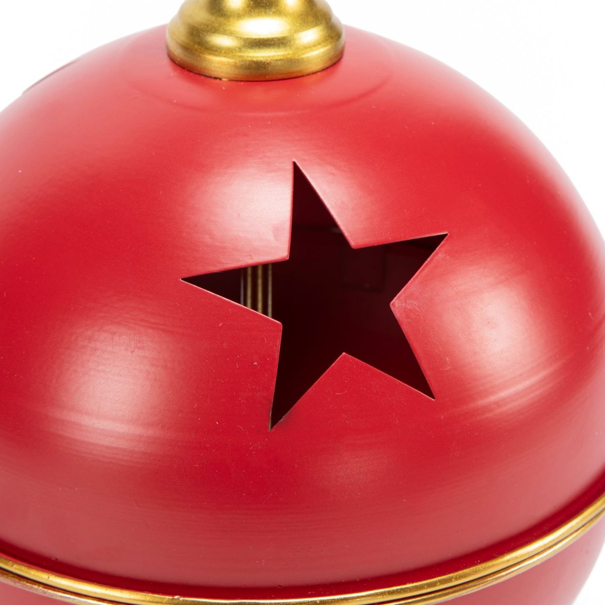 MICA - Adorno Esfera Bola Metal Xl Navidad 21X28.5 Cm Mica