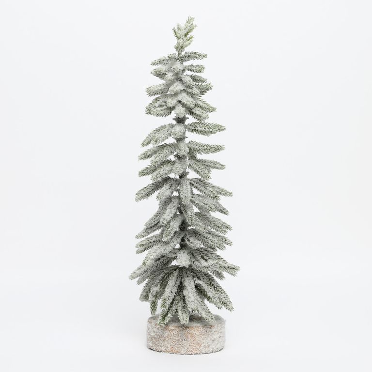 Árbol Navidad Nevado 40 cm Adorno Pino Decoración