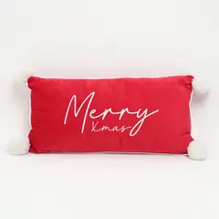 MICA - Cojín Decorativo 30X60 cm Adorno Navidad
