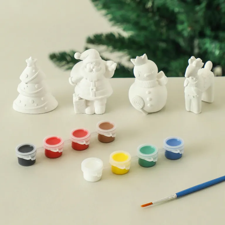 Set Pinta Tus Decoracion Navideñas