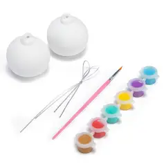 MICA - Set Pinta Tus Propias Esferas Navideñas