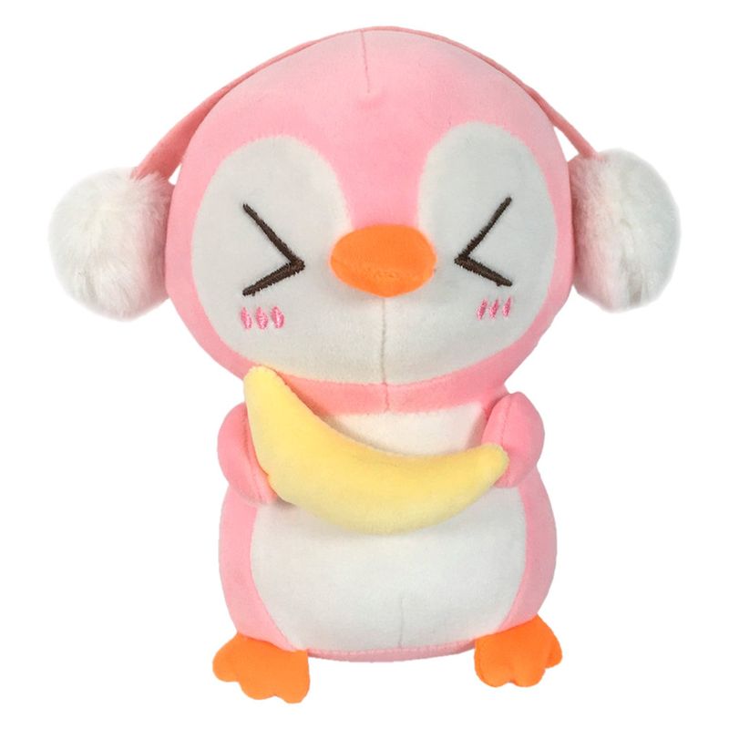 YAMP - Peluche Pingüino Rosado Yamp 30 cm