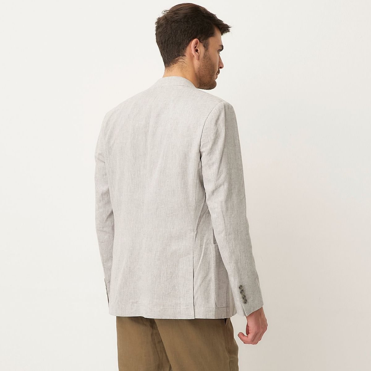 BASEMENT - Chaqueta Lino Hombre Basement