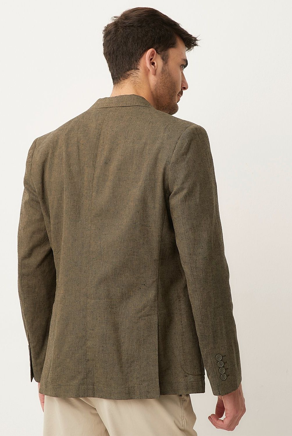 BASEMENT - Chaqueta Lino Hombre Basement