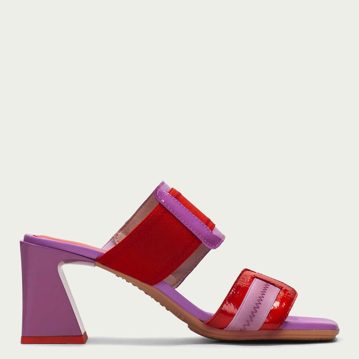 HISPANITAS - Sandalia Mujer Cuero Multicolor  Hispanitas