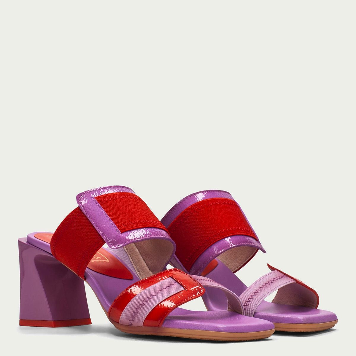 HISPANITAS - Sandalia Mujer Cuero Multicolor  Hispanitas