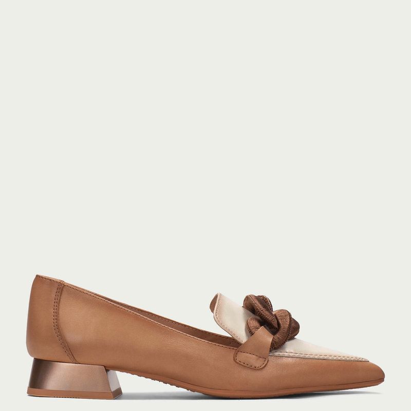 HISPANITAS - Zapato Formal Mujer Cuero Café Hispanitas