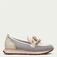 HISPANITAS - Zapato Casual Mujer Cuero Blanco