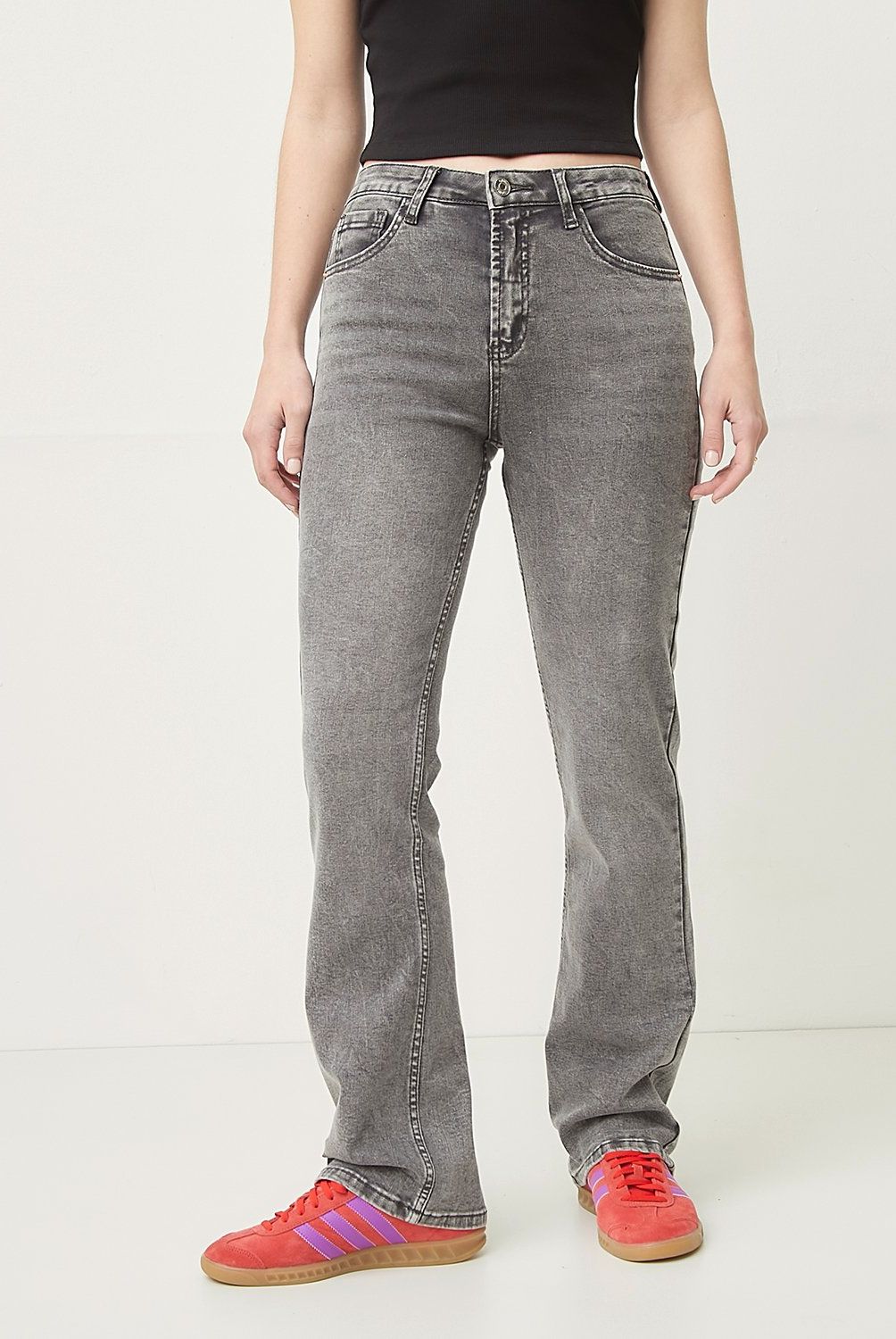 SYBILLA - Jeans Sybilla Lily Straight Tiro Alto Mujer