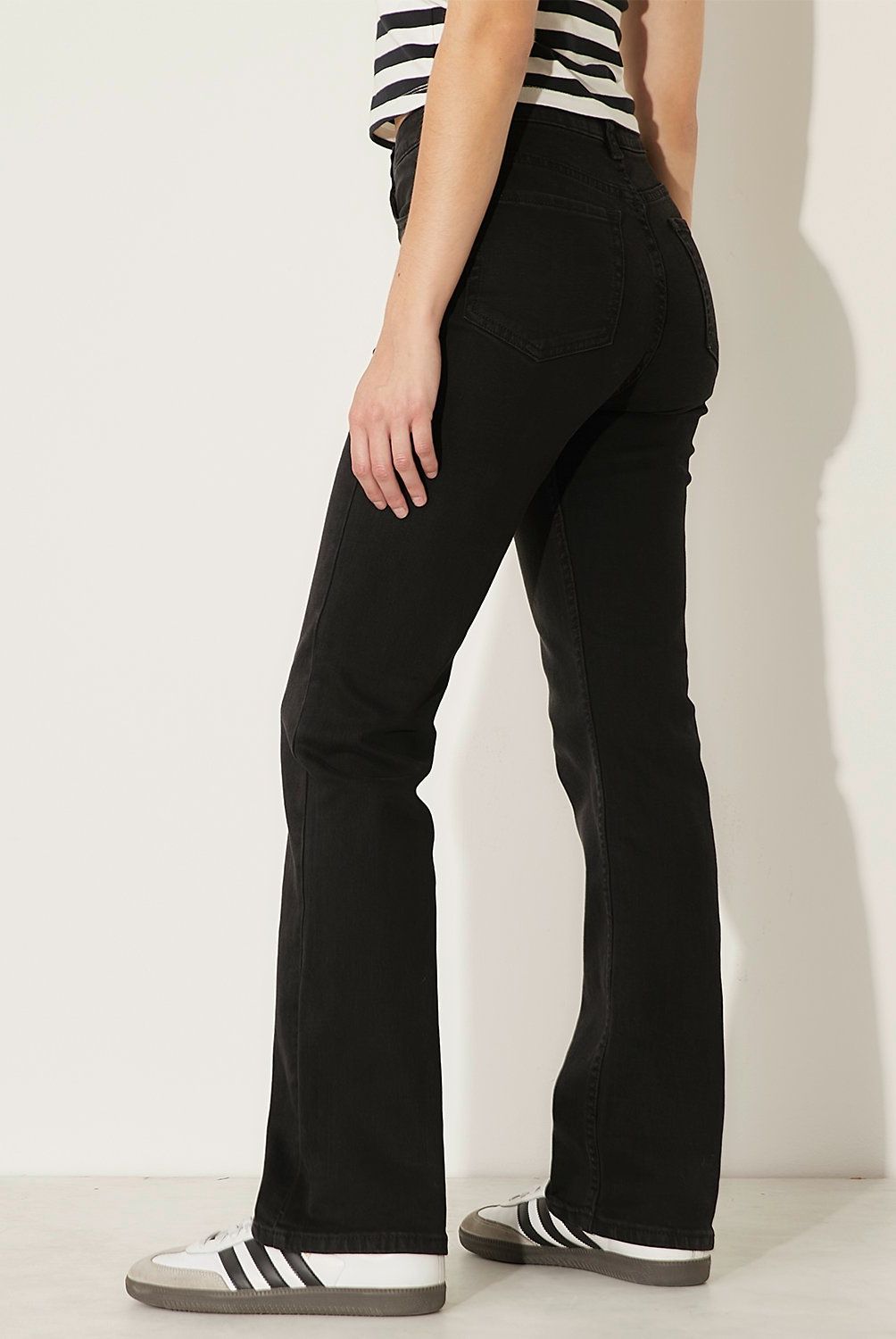 SYBILLA - Jeans Lily Straight Tiro Alto Mujer Sybilla