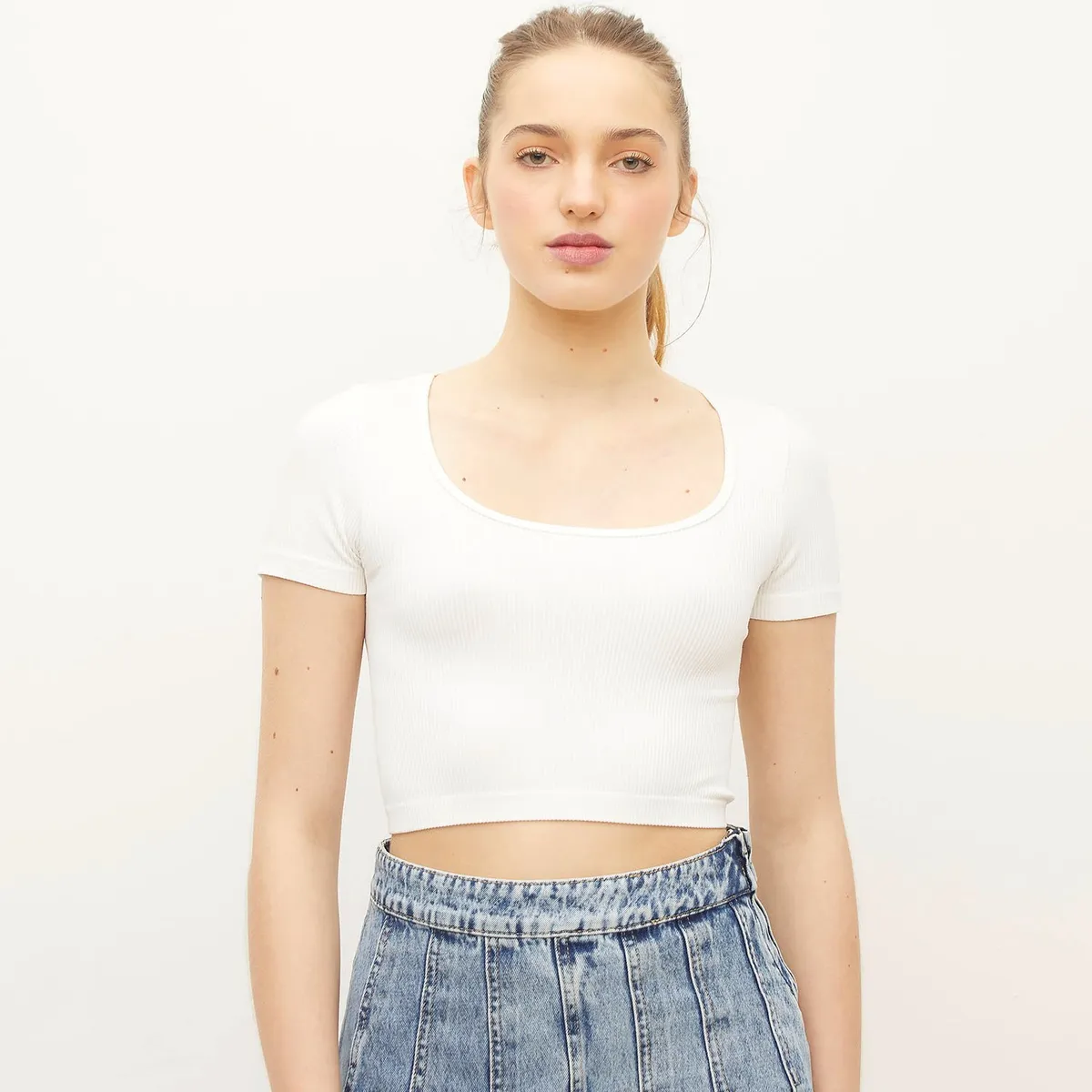 SYBILLA - Polera Manga Corta Mujer Sybilla