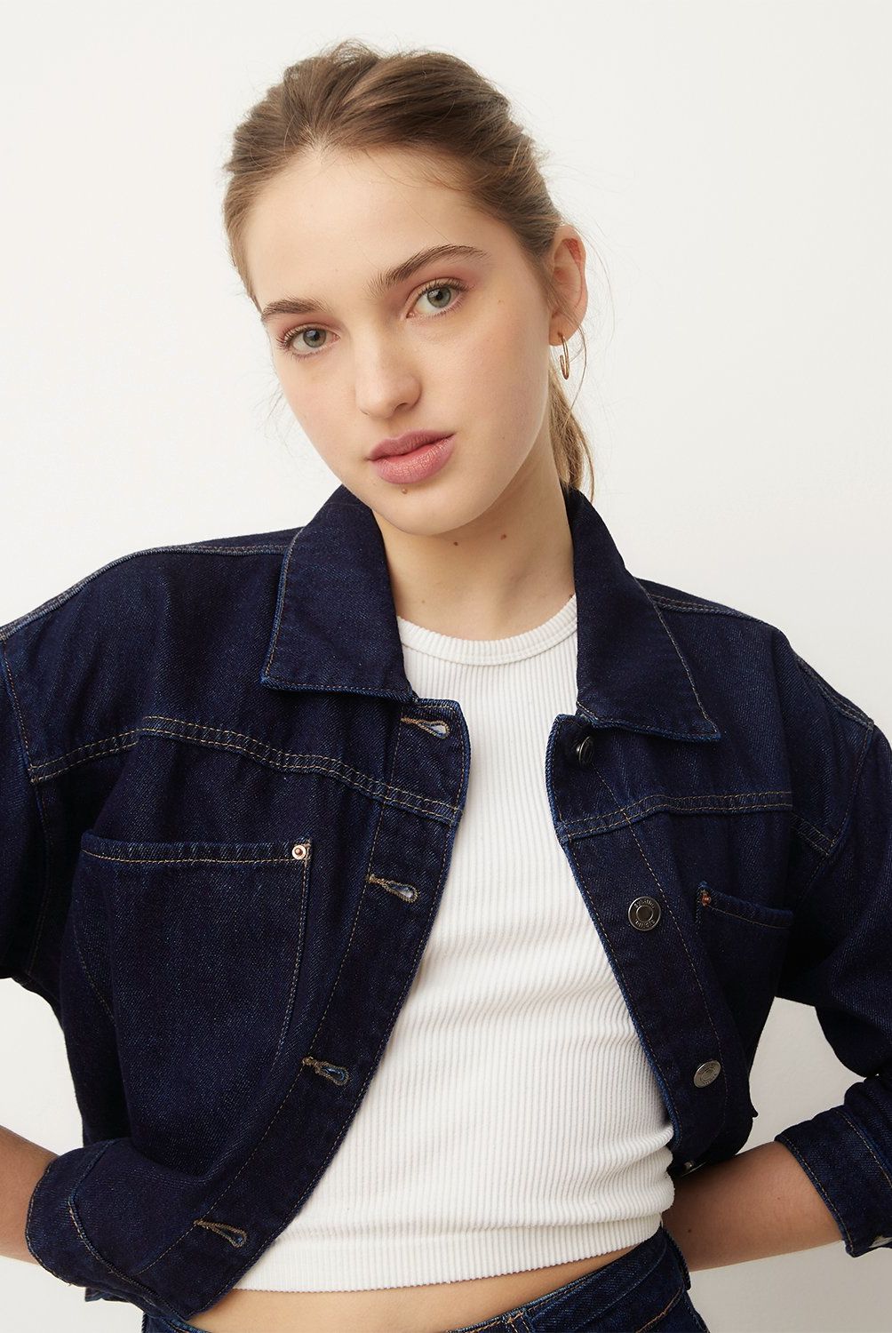 SYBILLA - Chaqueta Denim Mujer Sybilla