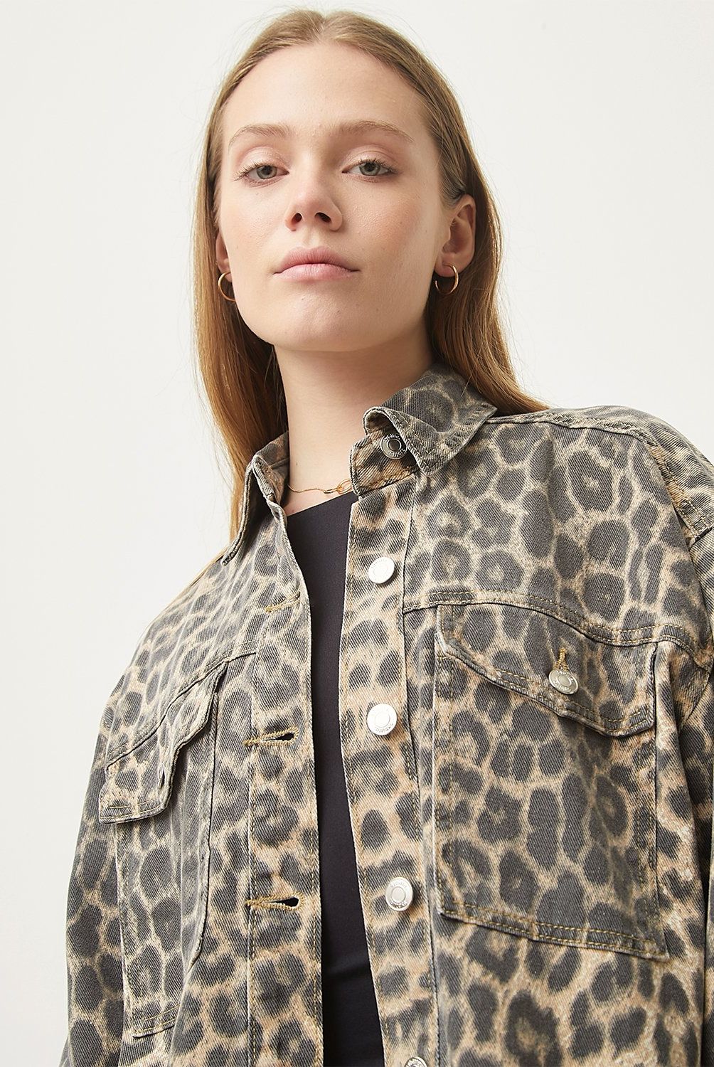 SYBILLA - Chaqueta de Jeans Mujer Sybilla