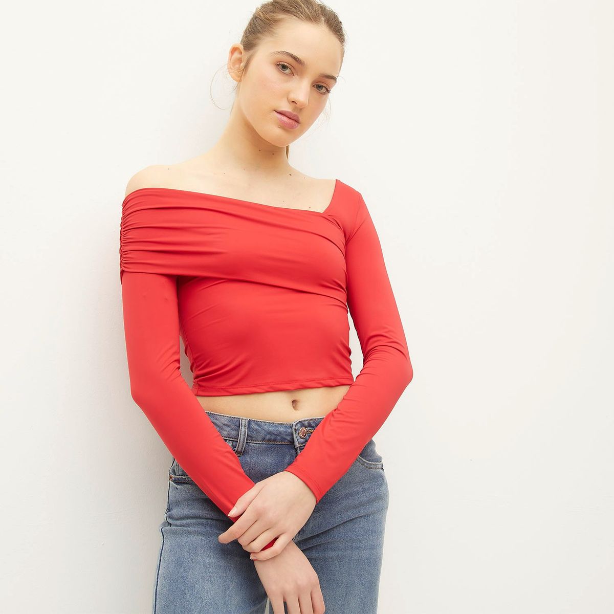 SYBILLA - Polera Casual Mujer Manga larga