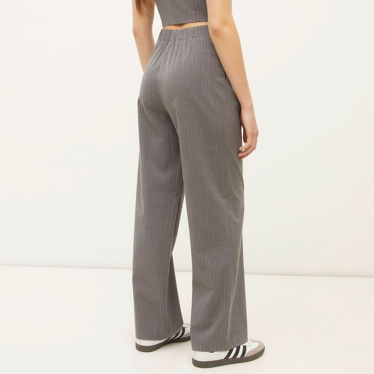 SYBILLA - Pantalón Wide Leg Tiro Alto Mujer Viscosa Sybilla