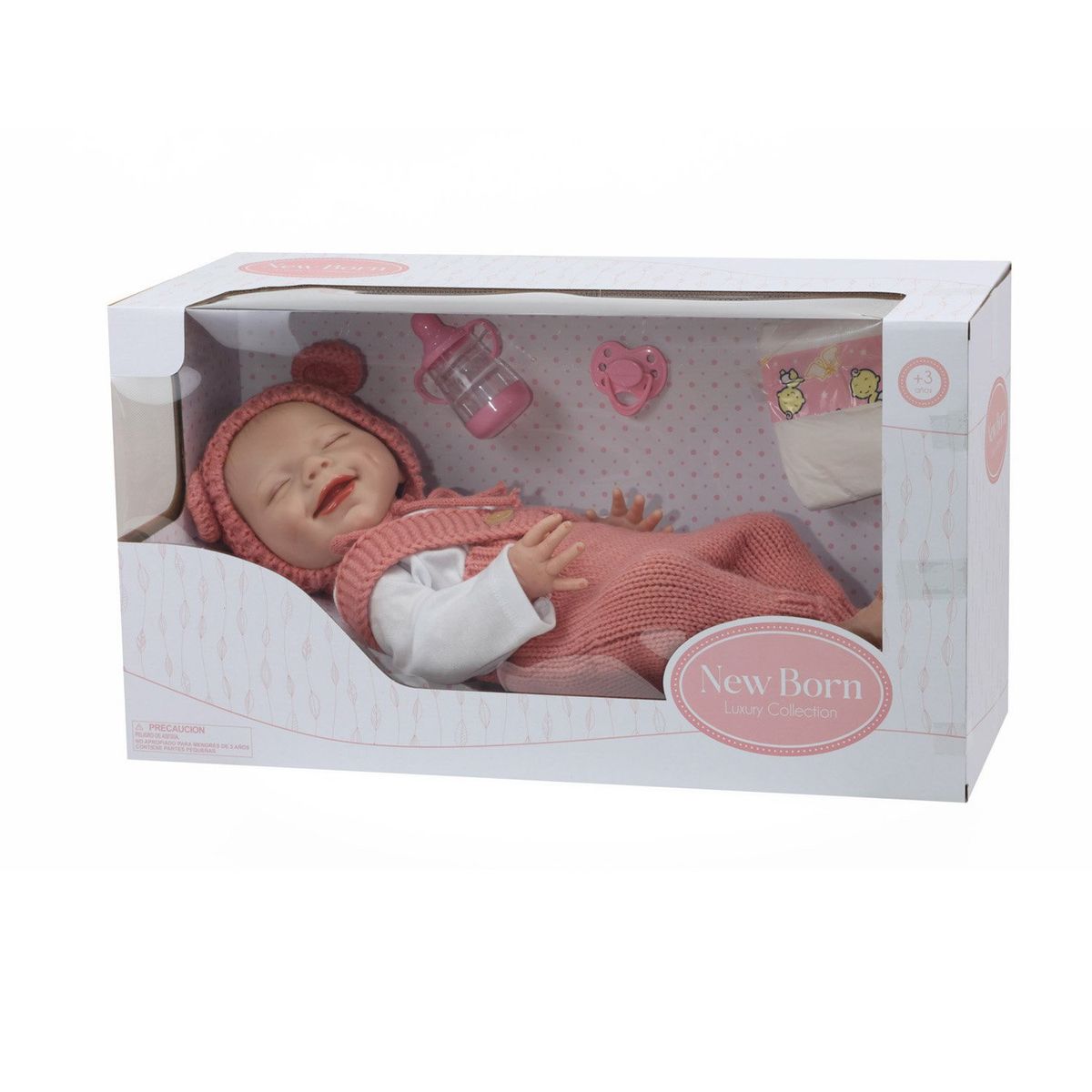 KIDS N PLAY - Muñeca Recién Nacida Realista Kids N Play