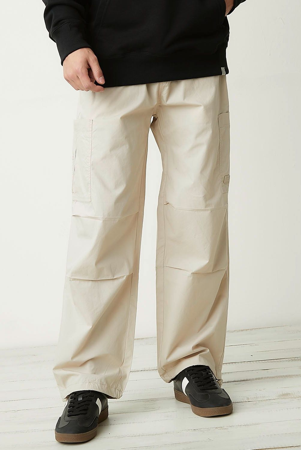 BEARCLIFF - Pantalón Parachute Algodón Hombre Bearcliff