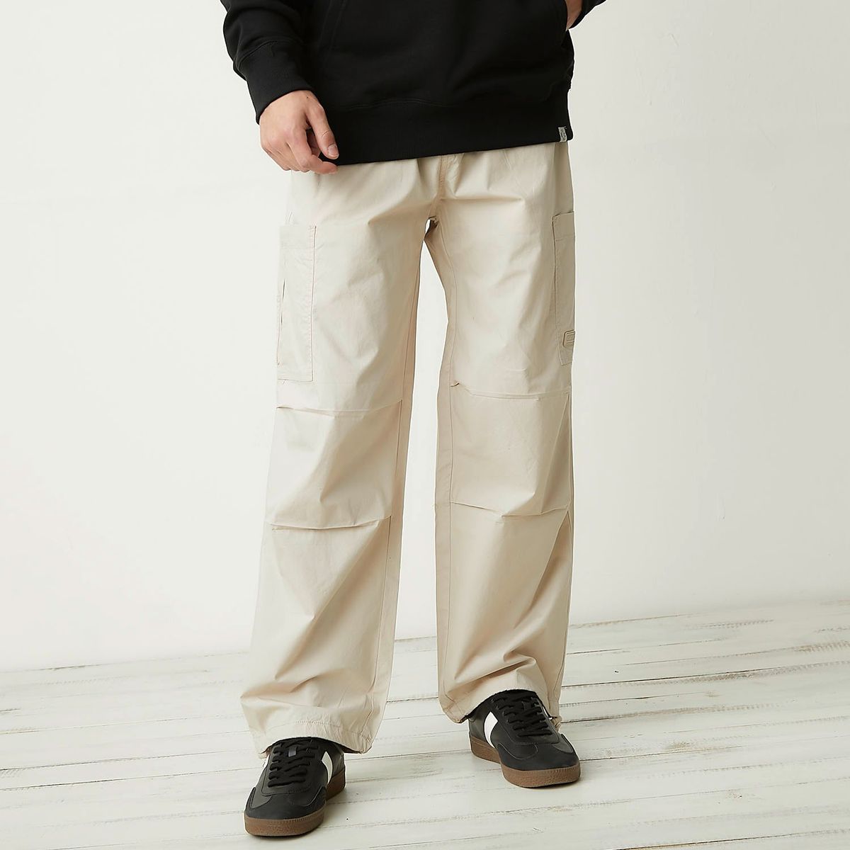 BEARCLIFF - Pantalón Parachute Algodón Hombre Bearcliff