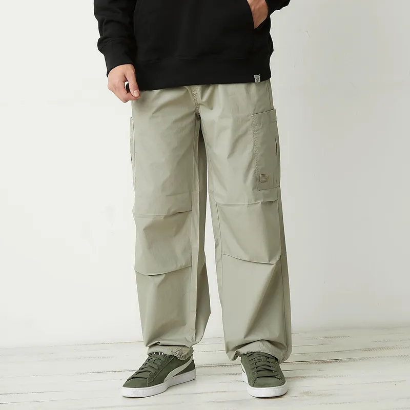 BEARCLIFF - Pantalón Parachute Algodón Hombre Bearcliff