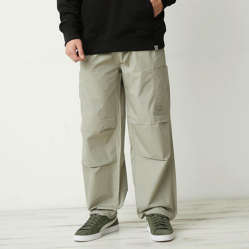 BEARCLIFF - Pantalón Parachute Algodón Hombre Bearcliff