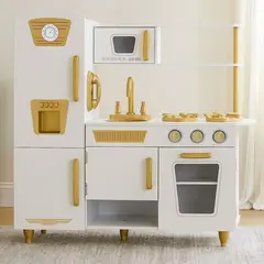 SCOOP - Cocina De Juego Infantil De Madera Blanca