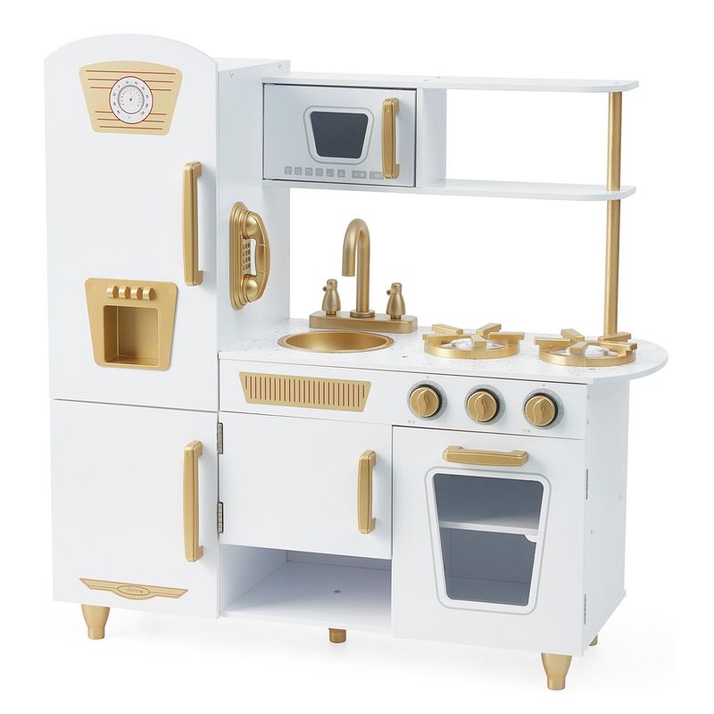 SCOOP - Cocina de Juego Infantil Scoop Madera Blanca