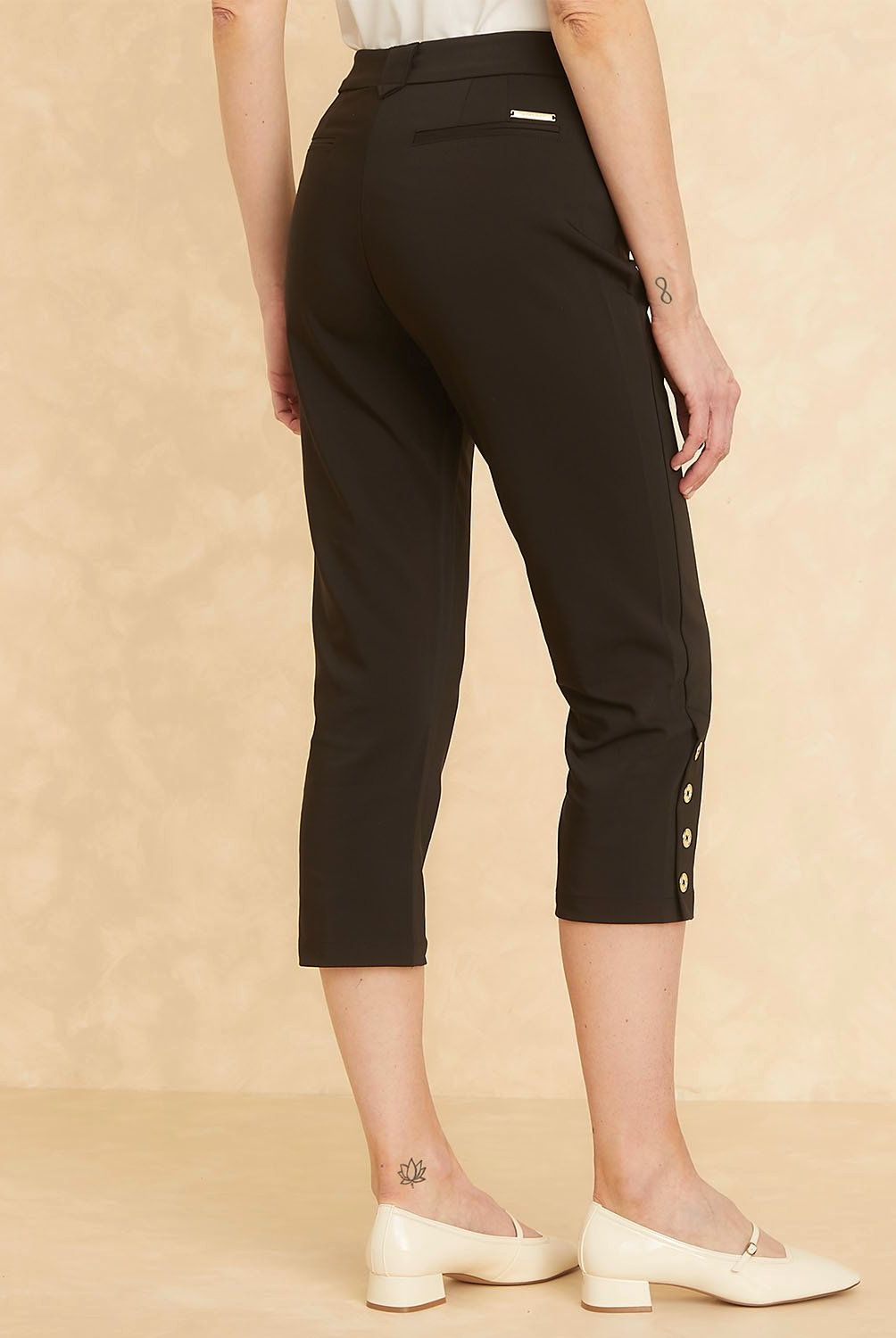 APOLOGY - Pantalón Capri Tiro Medio Mujer Apology