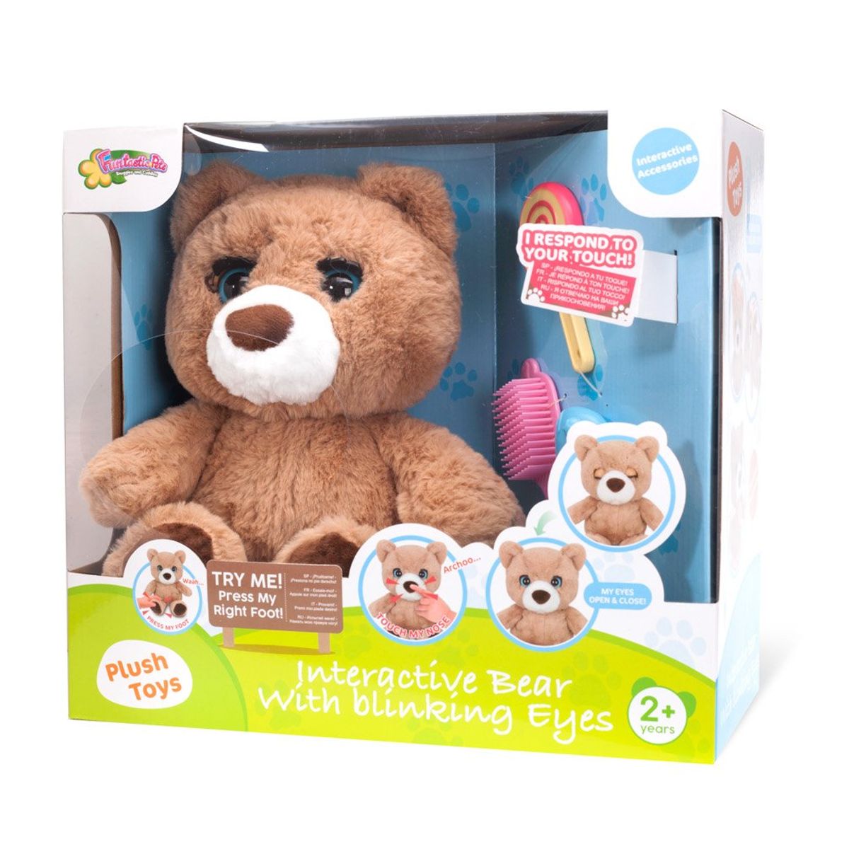 FUNTASTIC PETS - Oso Interactivo Funtastic Pets