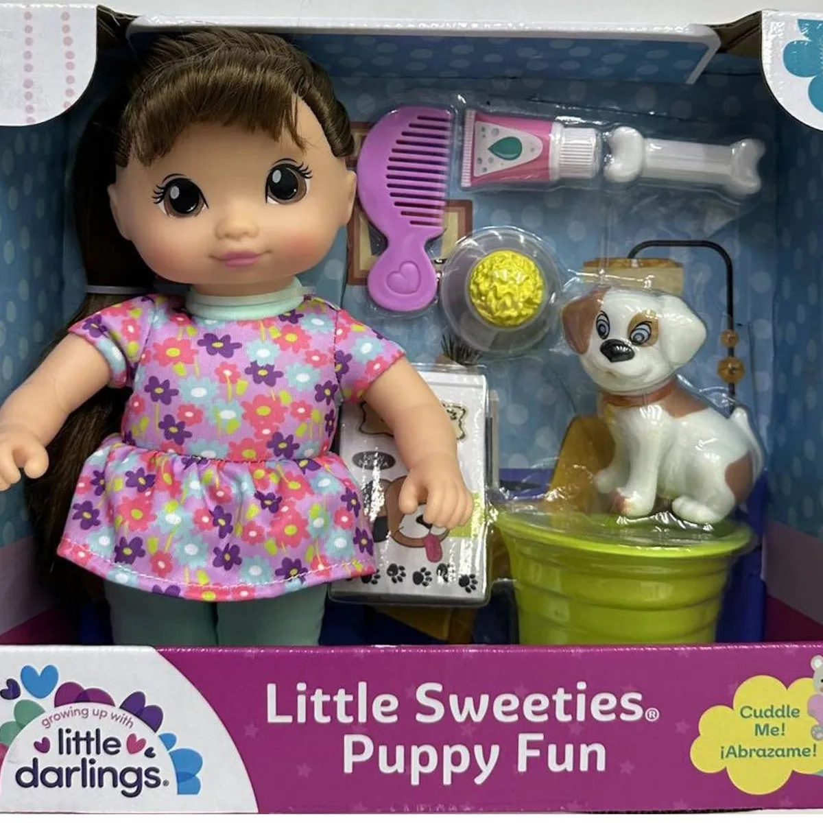 LITTLE DARLINGS - Muñeca Little Darlings y Perrito para Cuidar