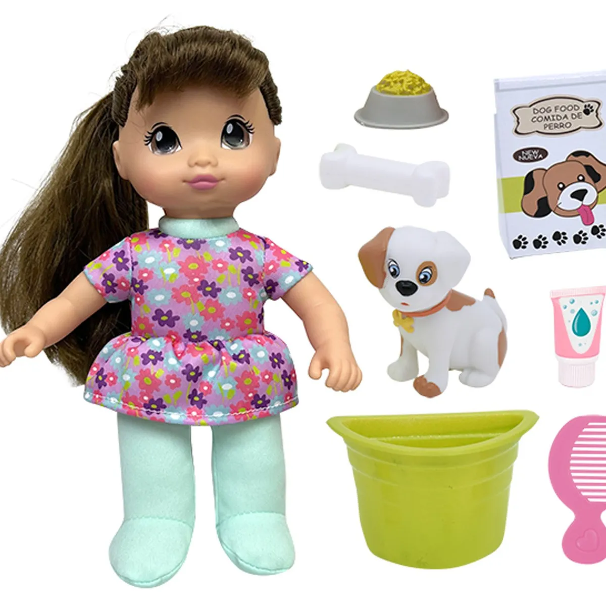 LITTLE DARLINGS - Muñeca Little Darlings y Perrito para Cuidar