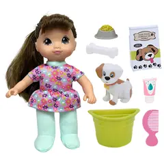 LITTLE DARLINGS - Muñeca y Perrito para Cuidar