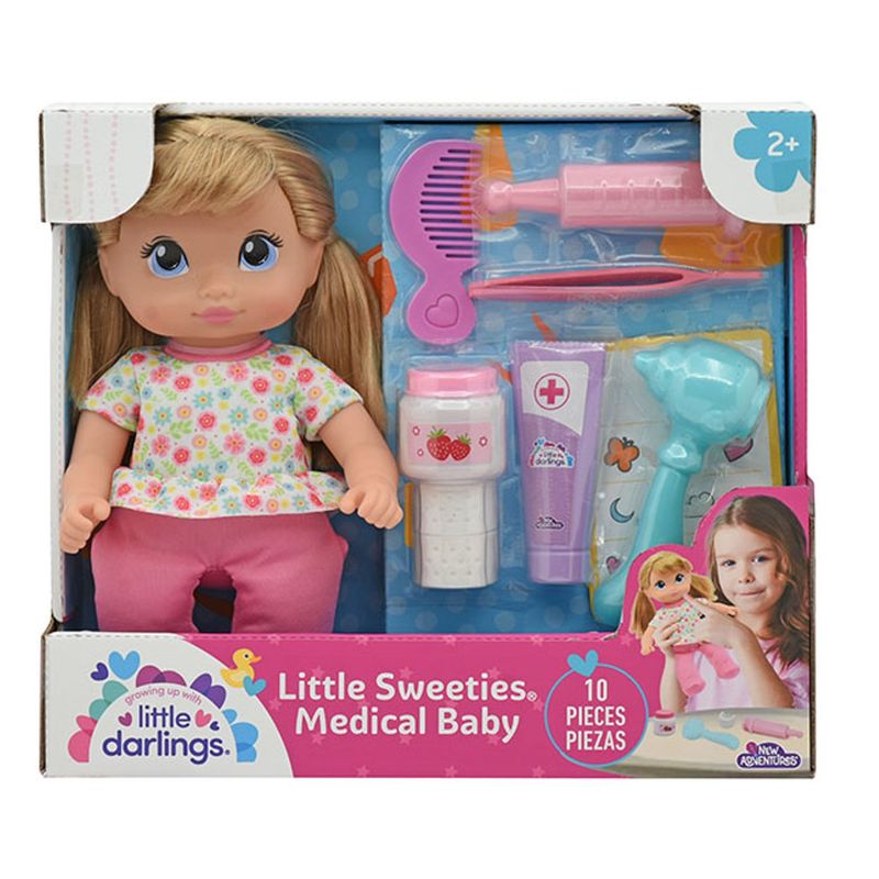 LITTLE DARLINGS - Muñeca Doctora 10 Accesorios Little Darlings