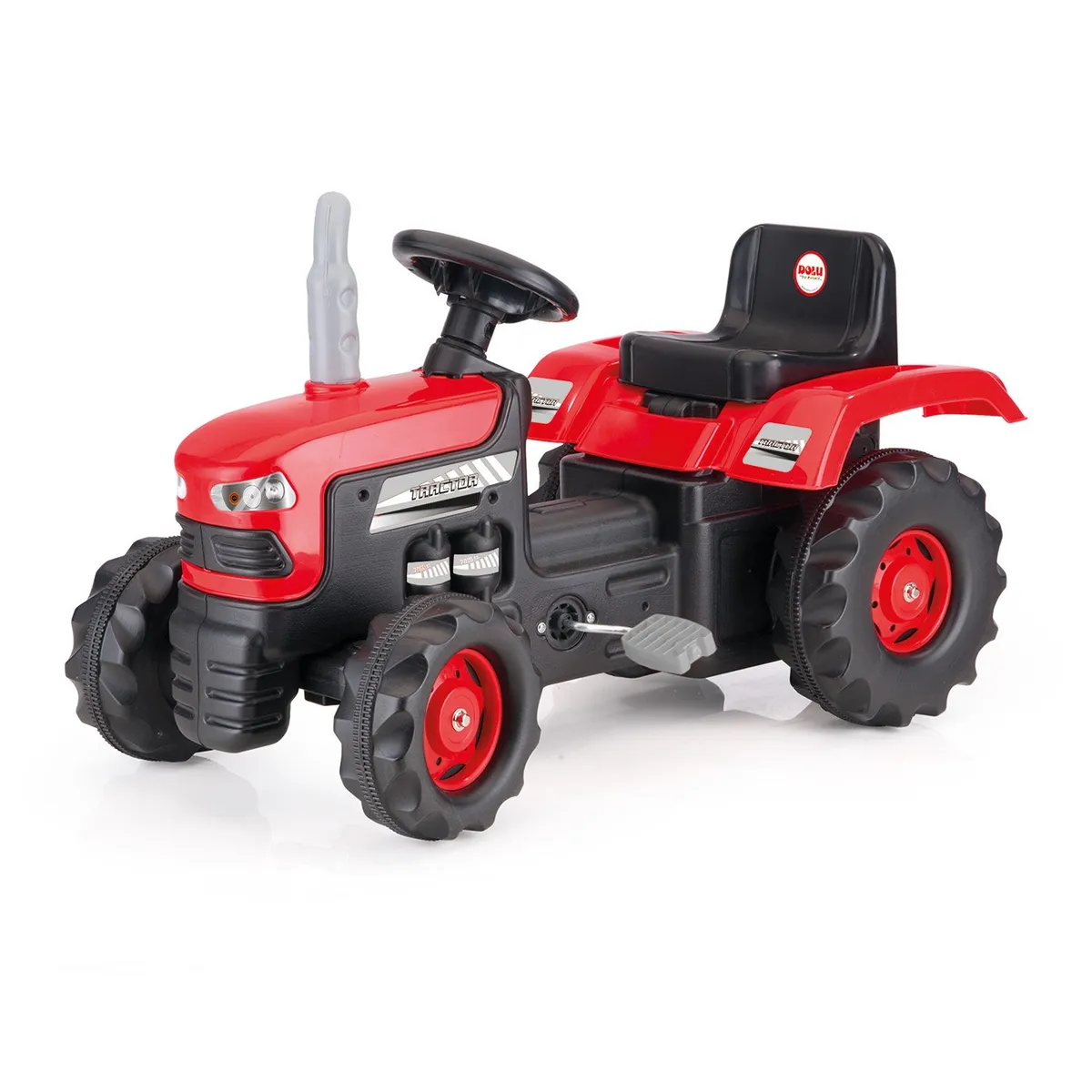 DOLU - Auto A Pedal Tractor Rojo Dolu