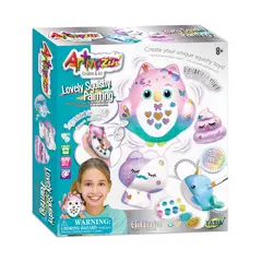 ARTMAZIN - Set Manualidades Pinta Tu Buho Squishy