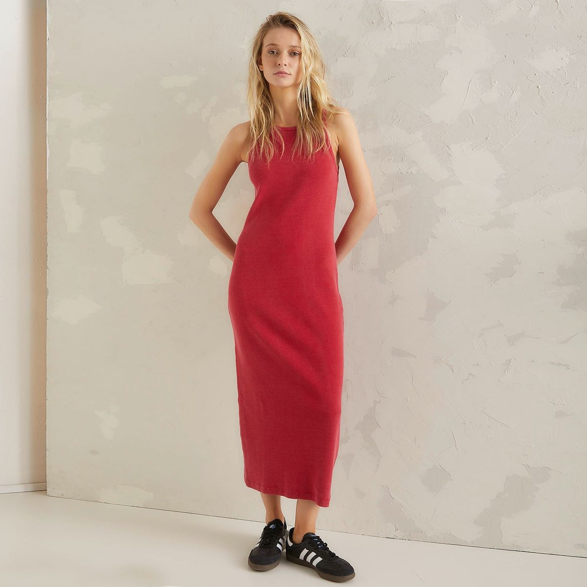 AMERICANINO - Vestido Largo Algodón Mujer Americanino