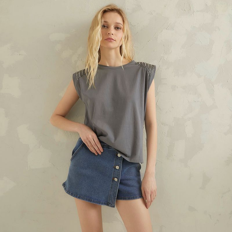 AMERICANINO - Polera Sin Mangas Mujer Americanino