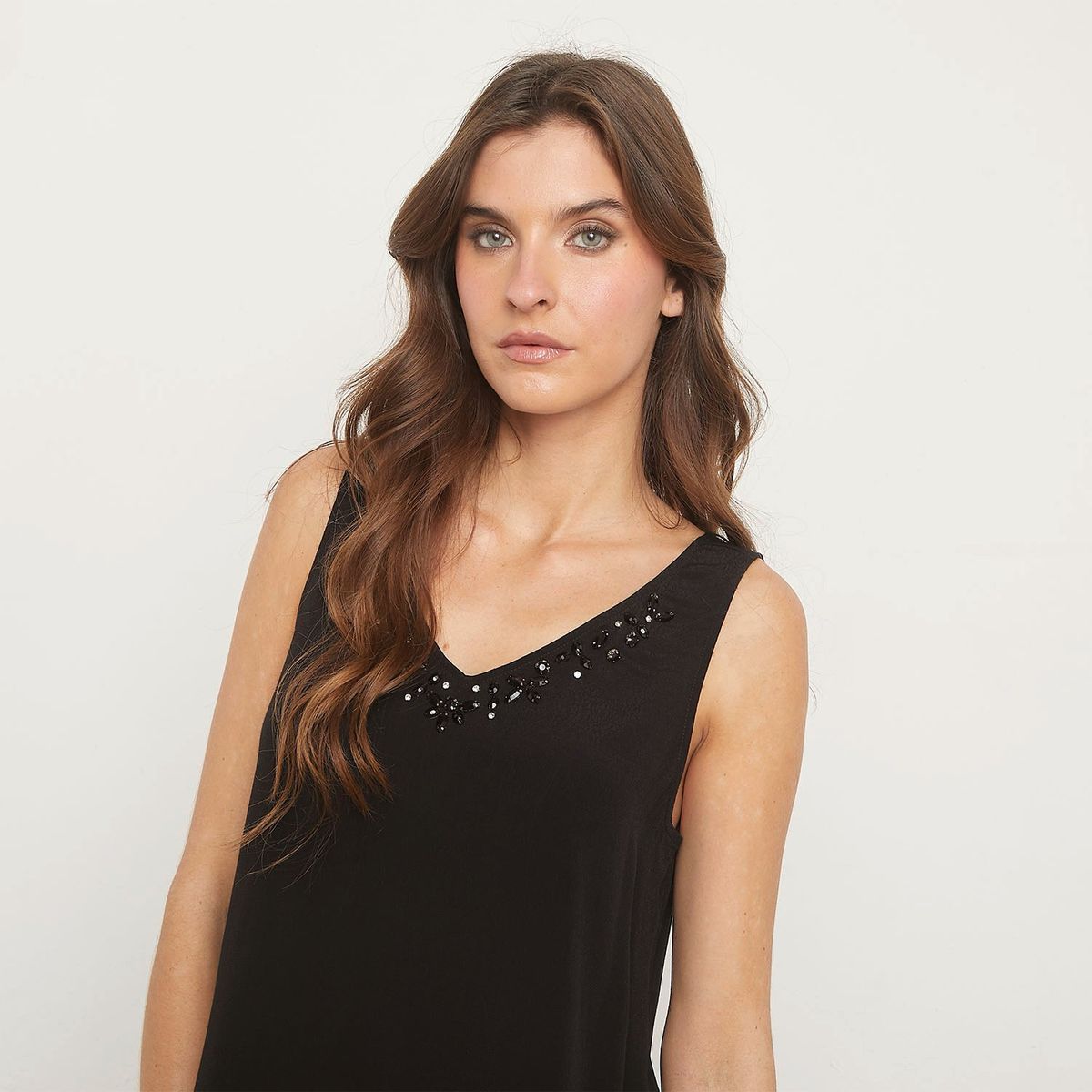 BASEMENT - Blusa Sin Mangas Mujer Basement