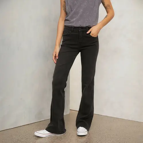 AMERICANINO - Jeans Flare Tiro Medio Mujer
