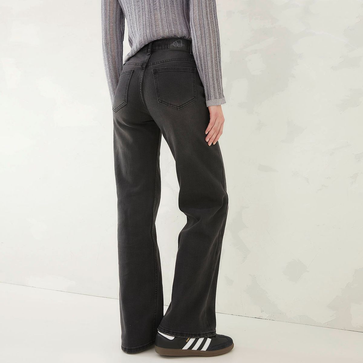 AMERICANINO - Jeans Wide Leg Tiro Alto Mujer Americanino