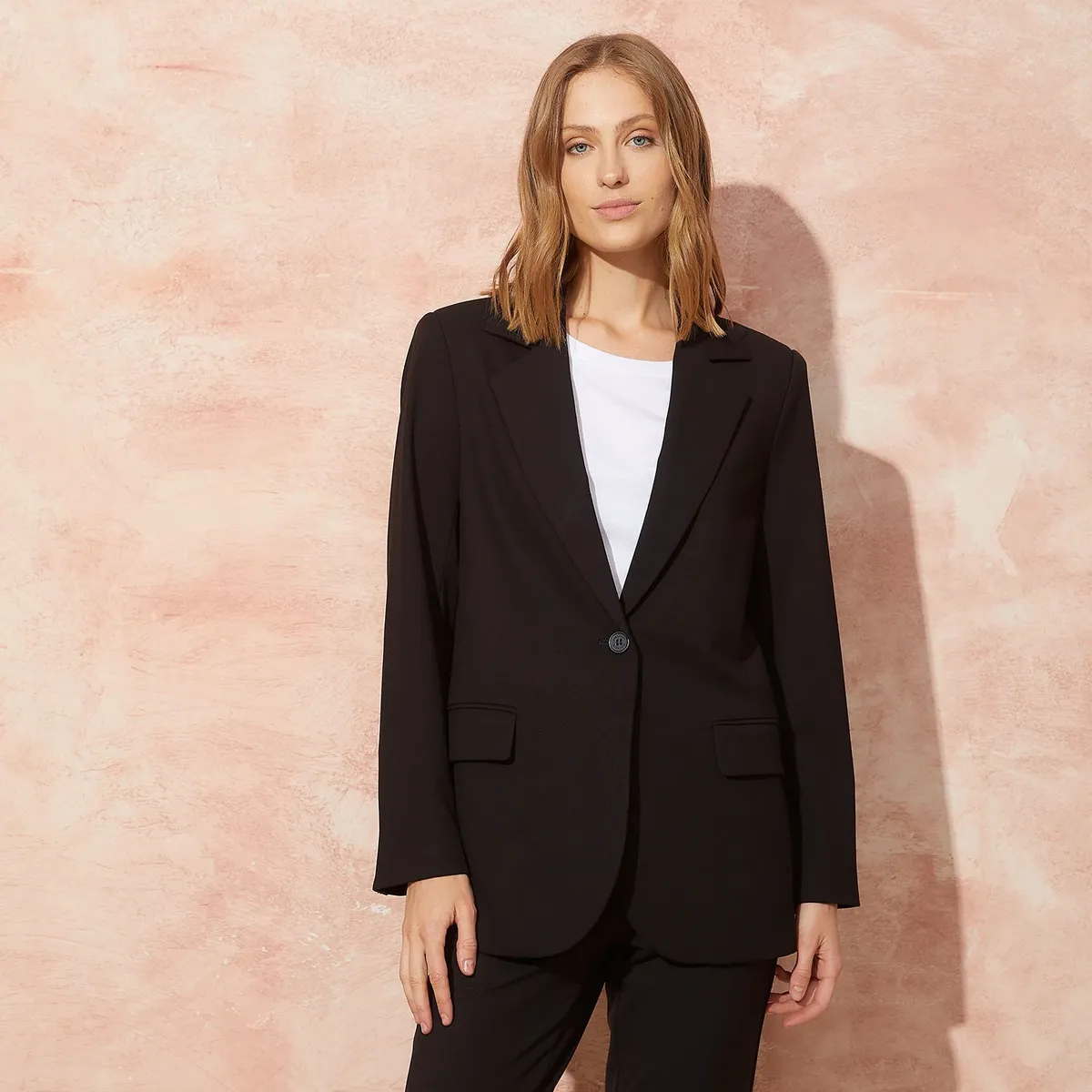 BASEMENT - Blazer Regular Fit Mujer Basement