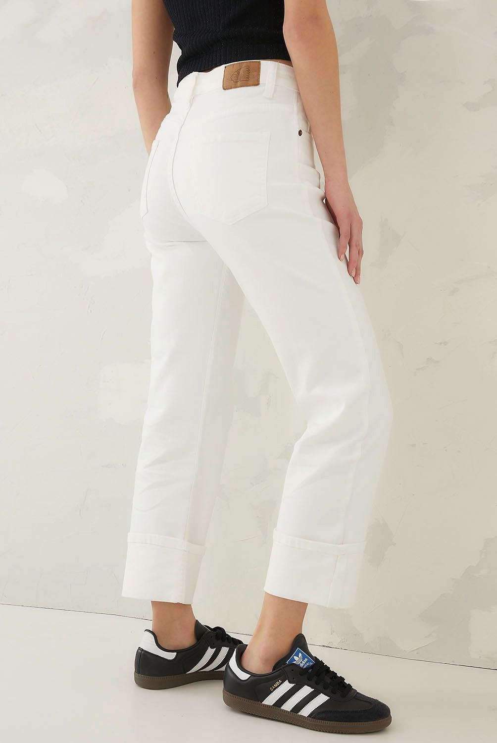 AMERICANINO - Jeans Straight Tiro Alto Mujer Americanino