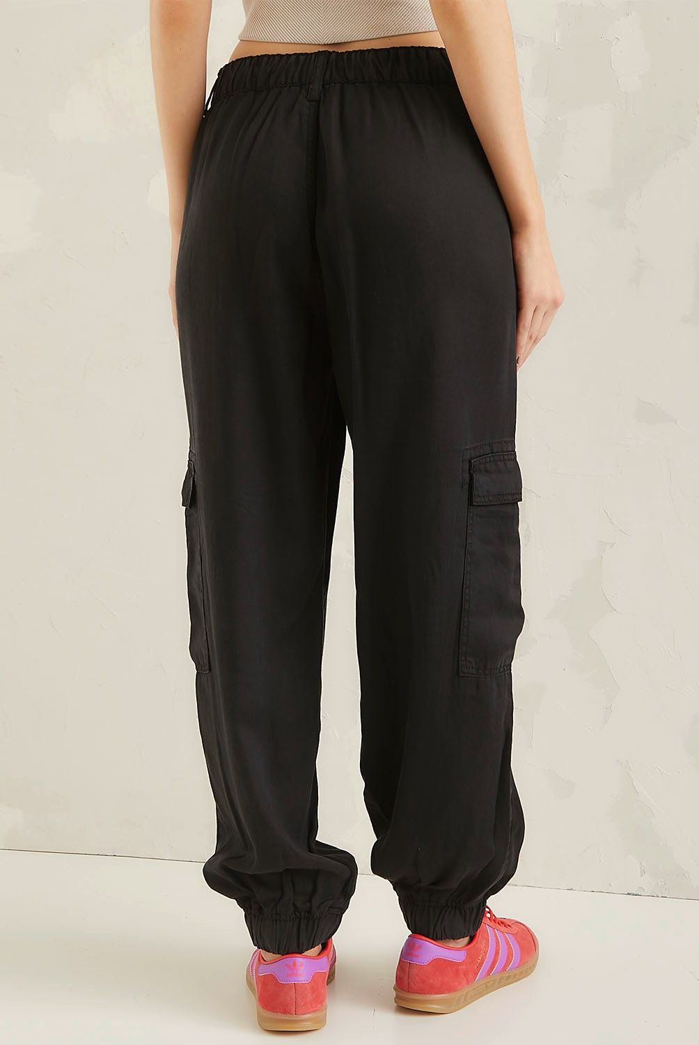 AMERICANINO - Jeans Cargo Tiro Medio Mujer Americanino