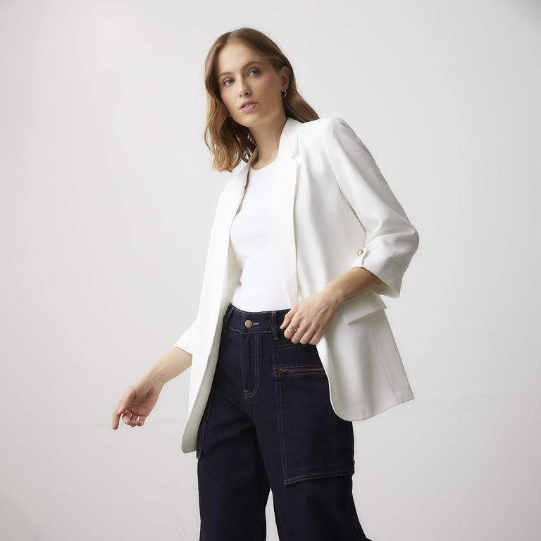 BASEMENT Blazer Recto Mujer
